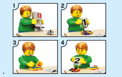 LEGO 41453 instructions page 2 – build guide