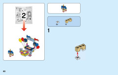 LEGO 41453 instructions page 40 – build guide