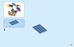LEGO 41453 instructions page 43 – build guide