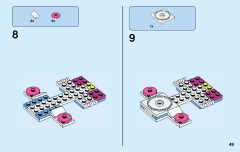 LEGO 41453 instructions page 49 – build guide