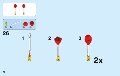 LEGO 41453 instructions page 72 – build guide
