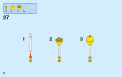 LEGO 41453 instructions page 74 – build guide