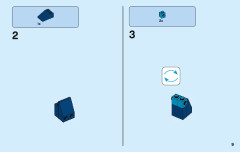 LEGO 41453 instructions page 9 – build guide