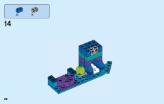 LEGO 41454 instructions page 28 – build guide