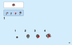 LEGO 41454 instructions page 43 – build guide