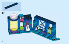 LEGO 41454 instructions page 58 – build guide