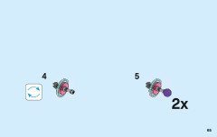 LEGO 41454 instructions page 65 – build guide