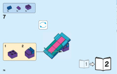 LEGO 41454 instructions page 78 – build guide