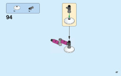 LEGO 41454 instructions page 47 – build guide