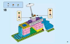LEGO 41455 instructions page 21 – build guide