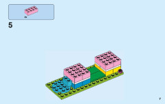 LEGO 41455 instructions page 7 – build guide