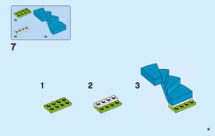 LEGO 41455 instructions page 9 – build guide