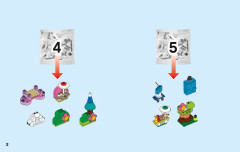 LEGO 41455 instructions page 2 – build guide