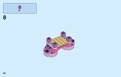 LEGO 41455 instructions page 34 – build guide