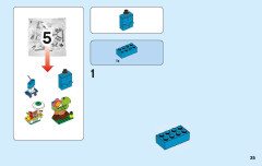 LEGO 41455 instructions page 35 – build guide