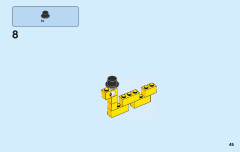 LEGO 41455 instructions page 45 – build guide