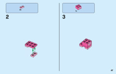 LEGO 41455 instructions page 47 – build guide