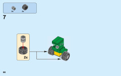 LEGO 41455 instructions page 68 – build guide