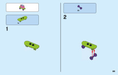 LEGO 41455 instructions page 69 – build guide