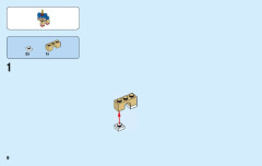 LEGO 41455 instructions page 8 – build guide