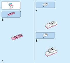 LEGO 41456 instructions page 10 – build guide