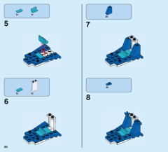 LEGO 41456 instructions page 20 – build guide