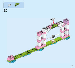 LEGO 41456 instructions page 43 – build guide