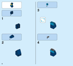 LEGO 41456 instructions page 6 – build guide