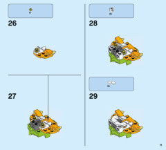 LEGO 41456 instructions page 11 – build guide