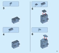 LEGO 41456 instructions page 31 – build guide