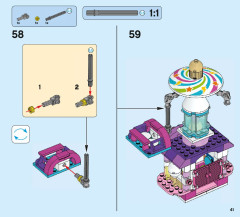 LEGO 41456 instructions page 41 – build guide