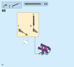 LEGO 41456 instructions page 44 – build guide