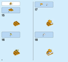 LEGO 41456 instructions page 8 – build guide