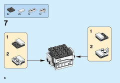 LEGO 41485 instructions page 8 – build guide