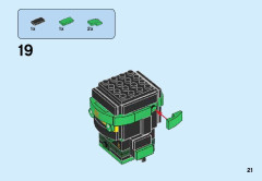 LEGO 41487 instructions page 21 – build guide