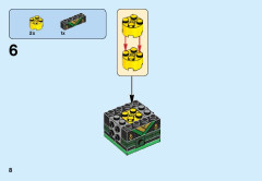 LEGO 41487 instructions page 8 – build guide