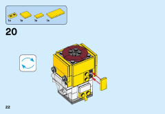 LEGO 41488 instructions page 22 – build guide