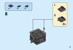LEGO 41489 instructions page 9 – build guide