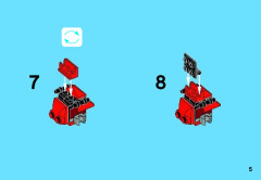 LEGO 41500 instructions page 5 – build guide