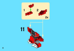 LEGO 41500 instructions page 8 – build guide