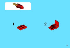 LEGO 41500 instructions page 9 – build guide