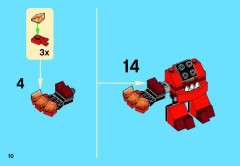 LEGO 41501 instructions page 10 – build guide