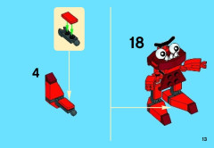 LEGO 41502 instructions page 13 – build guide