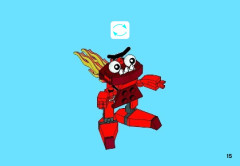 LEGO 41502 instructions page 15 – build guide