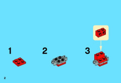 LEGO 41502 instructions page 2 – build guide