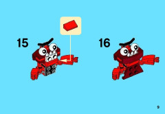 LEGO 41502 instructions page 9 – build guide