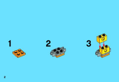 LEGO 41506 instructions page 2 – build guide