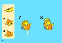 LEGO 41506 instructions page 4 – build guide