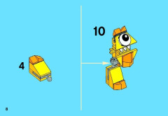 LEGO 41506 instructions page 8 – build guide