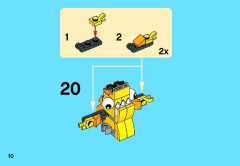 LEGO 41507 instructions page 10 – build guide